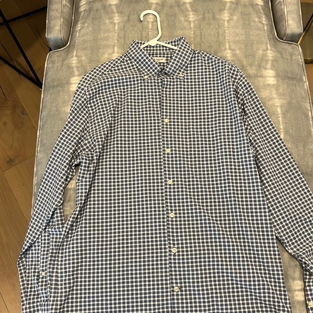 Peter Millar Summer Comfort Button Down Large